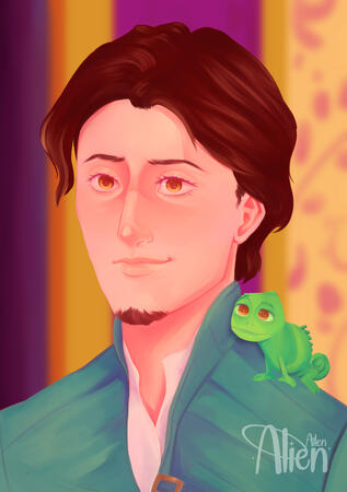 Flynn Rider Porttrait